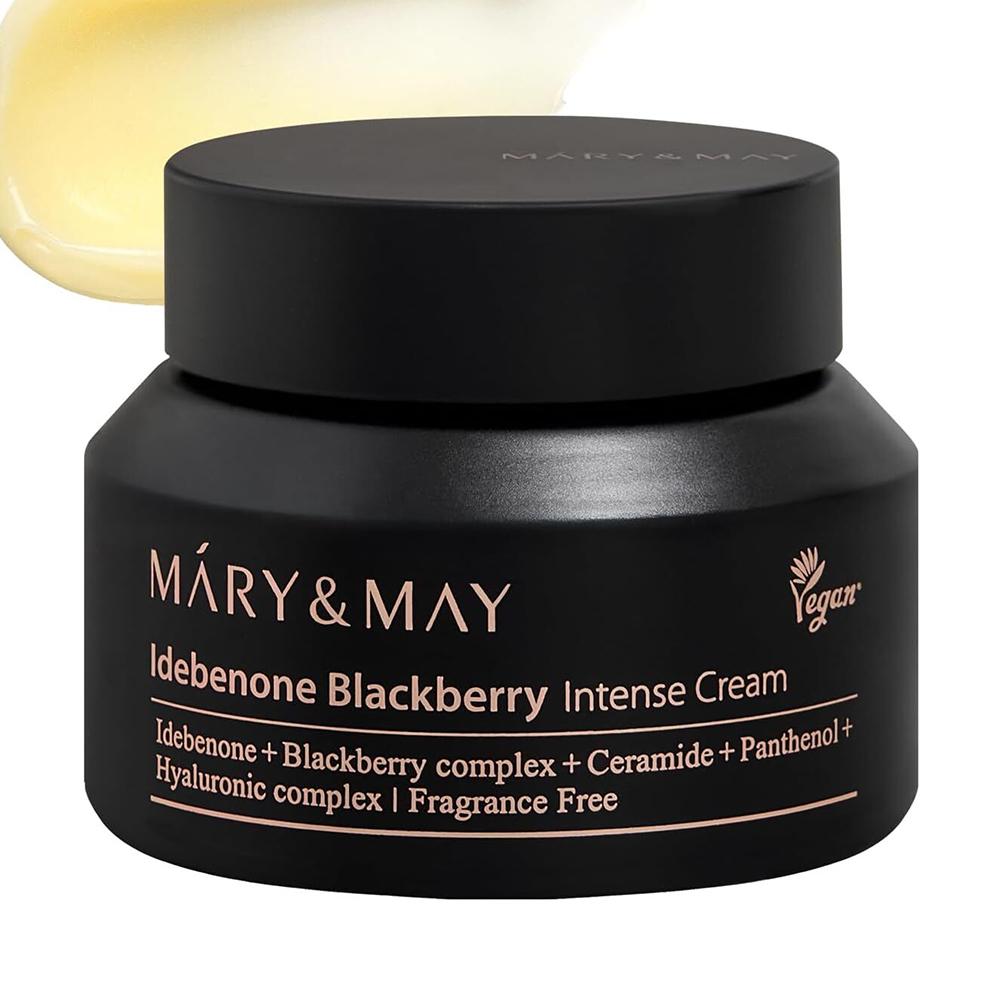 Mary&May Интенсивный крем «Идебенон + ежевичный комплекс» 70 г