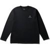 Snow Peak Новый Стандартный Логотип L S T Футболка Мужской крой   Сшитая черная M nSd TS 25au00503019