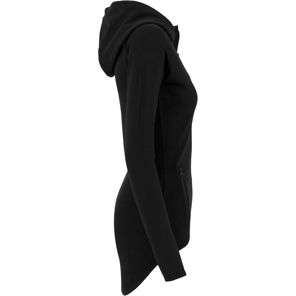 Urban Classics Womens/Ladies Interlock Athletic Full Zip Hoodie