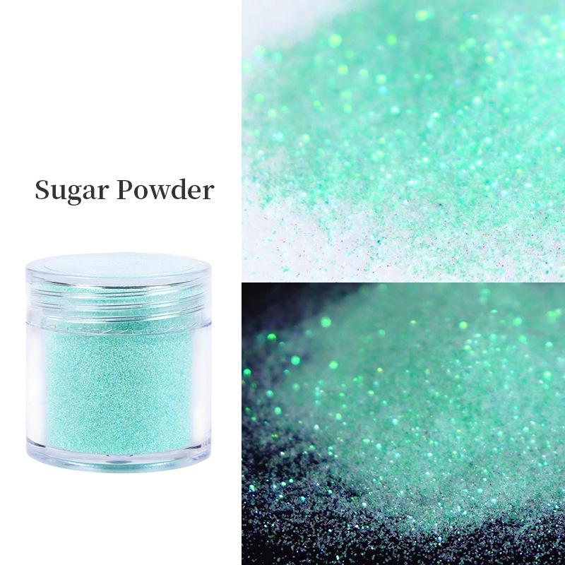 Shiny Nail Glitter Sugar Powder Gradient Chrome Pigment Dust for UV Nail Polish Manicure Accessories Supply