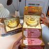 3D pop-up музыкальная открытка со световыми эффектами, 6 карманов для карт, Новогодний денежный красный конверт, Подарок-сюрприз