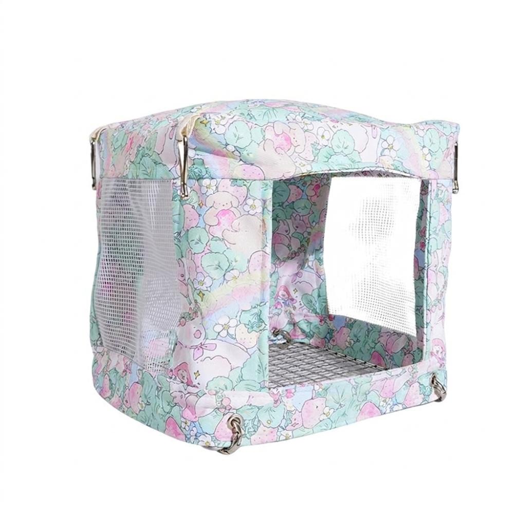 Breathable Mesh Bird Hanging Bed Bite Resistant Parrot House Multi-functional Bird Nest Sparrows