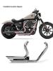 Harley 883 Iron 2004-2023 Выхлопная труба в ретро-стиле, модифицированная для прямой установки