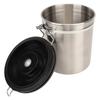 Airtight Stainless Steel Coffee Bean Container Coffee Canister Kitchen Food Storage Container with