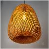 Boho bamboo hanging lamp 30cm 1xE27