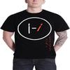 21 Twenty One Pilots Футболка гигантский логотип группы clique новая Официальная Мужская Черная