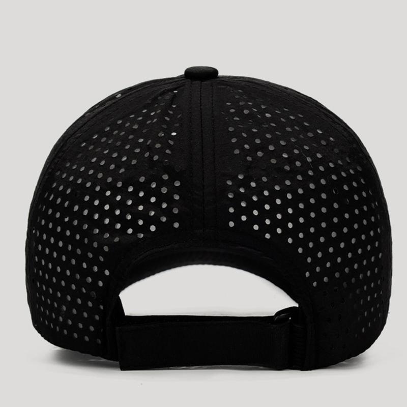 Быстросохнущая бейсболка с вентиляцией, удобная кепка-snapback для хайкинга, бега, езды на велосипеде, унисекс для женщин и мужчин