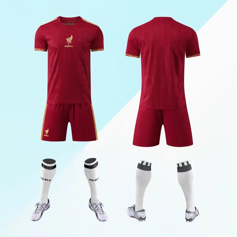 Аргентина футболка Чемпионат мира Германия Мексика футбольная футболка Месси мужской и женский одинаковый игровой тренировочный костюм