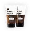 Beard Wash Woody - 2 X100 Ml - Sulphate-free Beard Wash | Thick Foam, No Post-wash Dryness| Beard Shampoo for Germ-Free Beard (Set of 2)