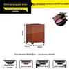 Carbonized Wood Flower Trough: Outdoor Anti-Corrosion Garden Planter Box for Balconies and Roads