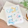 Loose-Leaf Photocard Holder Plush Angel Star Pattern Collect Book  For Kpop Idol Fans