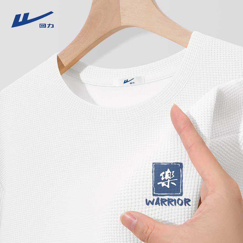 Warrior Men's Waffle Knit Casual T-Shirt