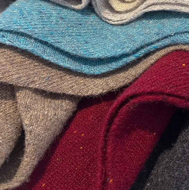 British Triangle Scarf Niche Wool Triangular Cashmere Scarves for Women Head Scarf Warm Winter Fashion Lady Neckerchief Poncho