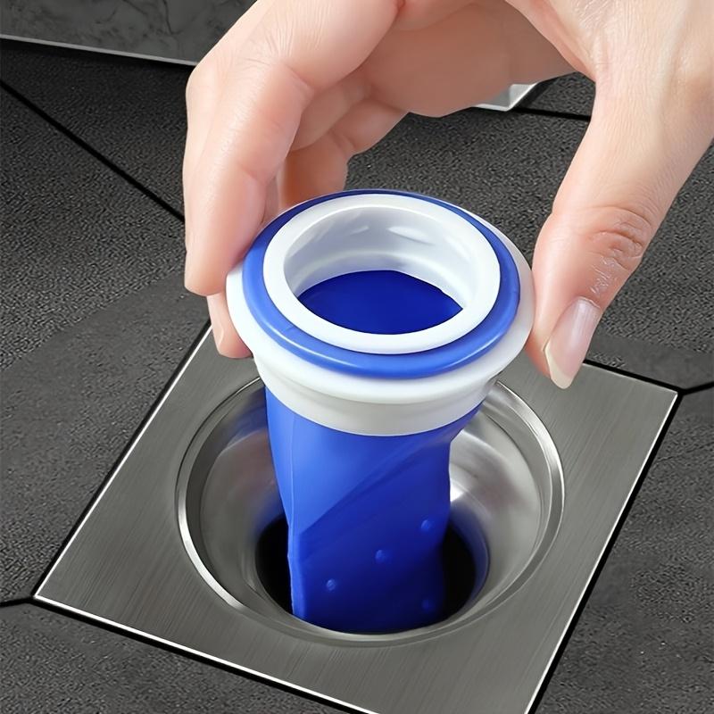 1Pcs Floor Drain Anti Odor Smell Sinks Sewer Pipe Silicone Stopper Waste Hair Clogging Water Filter Bathroom Kitchen Toilet Strainers