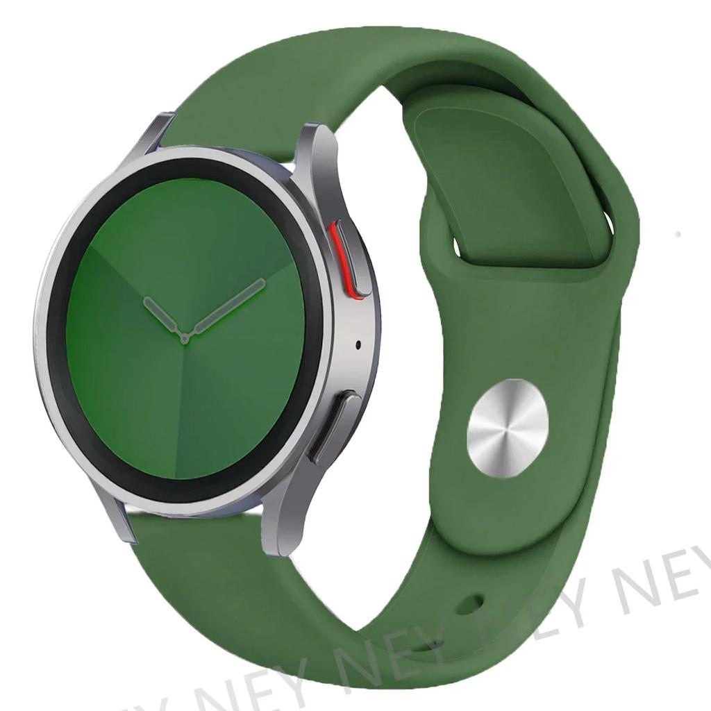 Silicone Strap For Samsung Galaxy Watch 6/5/5 pro/4/Classic/Active 2/Gear S3 20mm 22mm Sport Bracelet Huawei GT 2/e/3/4 Pro Band