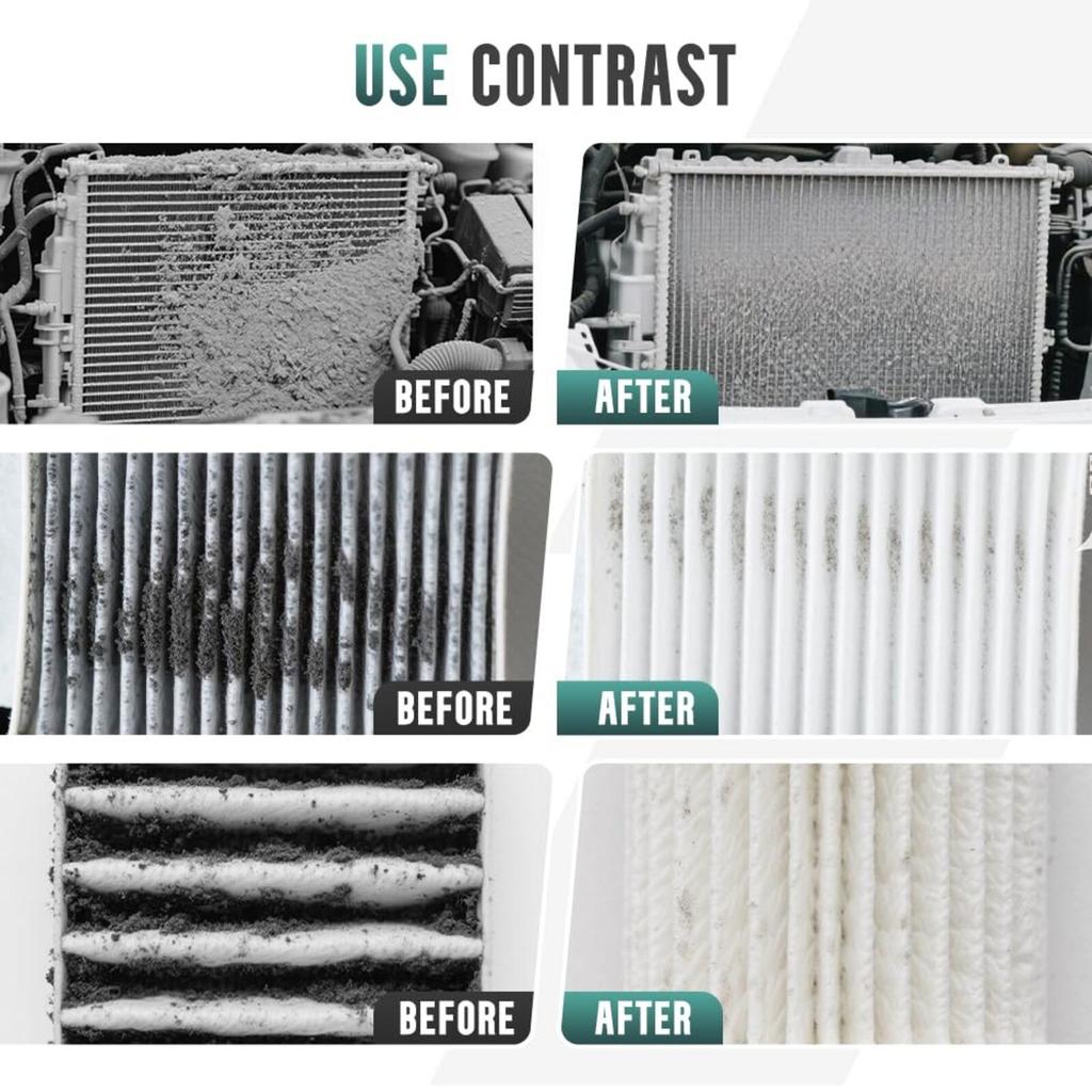 Portable Radiator Cleaning Tool, 4500 PSI Radiator Flush And Cleaner Tool, Radiator Pressure Washer Tool For Household Cars, Trucks, RV