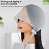 Protective Lightweight Long Lasting Reusable Pure Color Hair Dyeing Hat Hair Dyeing Hat