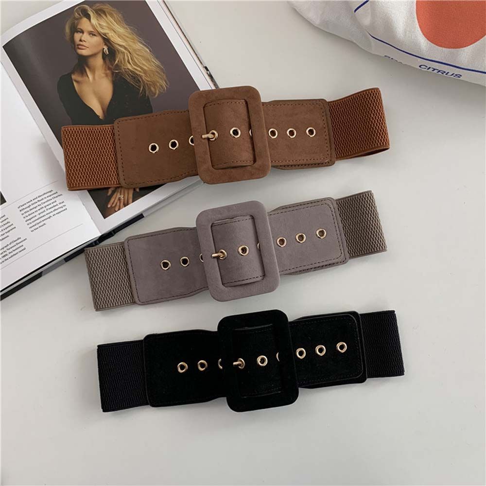 Strap Wide Waistband Dress Decoration Female Waist Strap Women Belt Elastic Waist Belt Cummerbunds