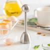 Egg Topper Cutter Stainless Steel Egg Cup Holder Eggshell Opener Cracker Cutter Boiled Egg Shell Opener Scissors Kitchen Gadgets
