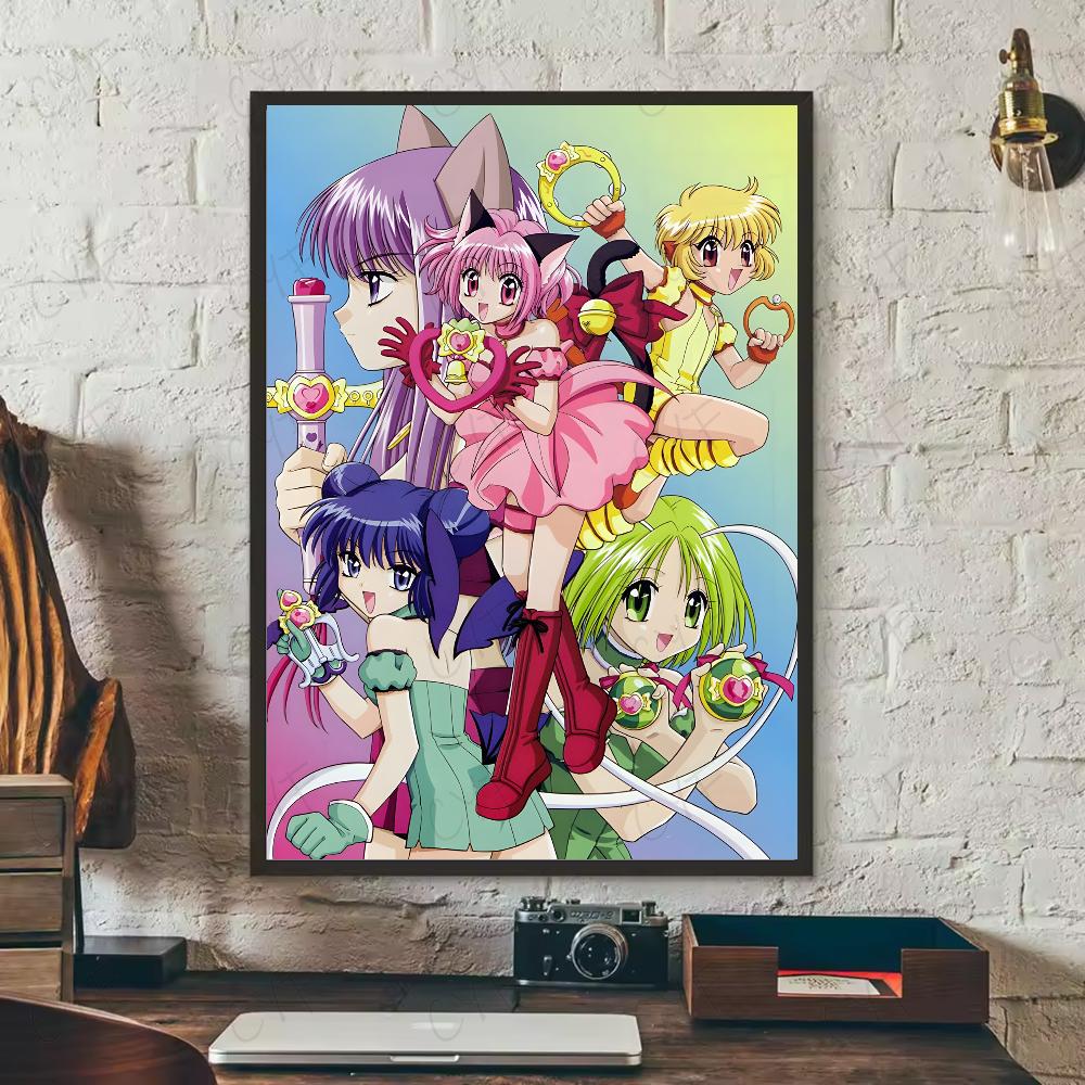 Токио мяу мяу аниме Постер HD арт липкий на стену водонепроницаемый дом гостиная спальня бар эстетичное украшение