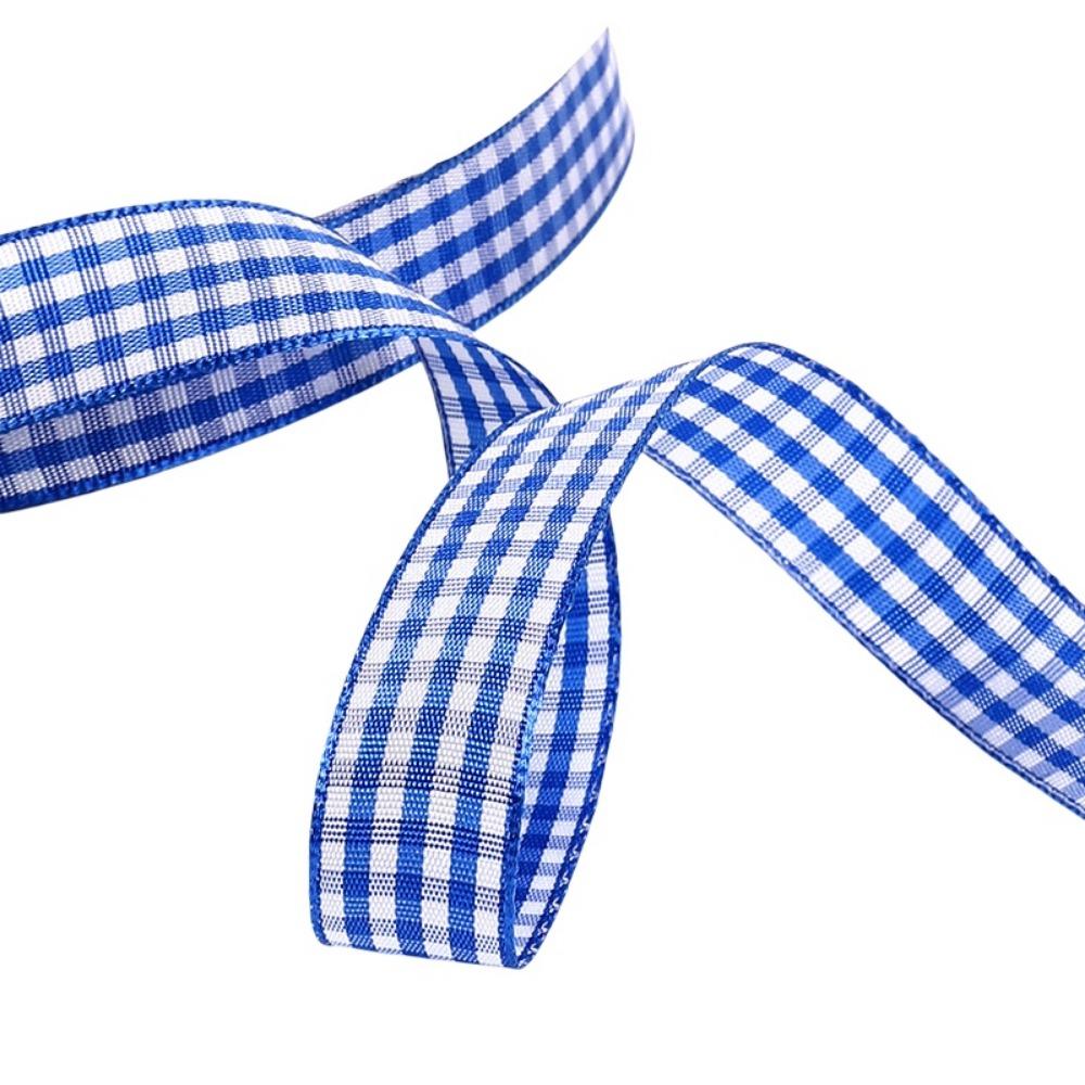 1/2cm Plaid Ribbon DIY Crafts Gift Wrapping Ribbon Variety Pack Gingham Ribbon  Hair Bows