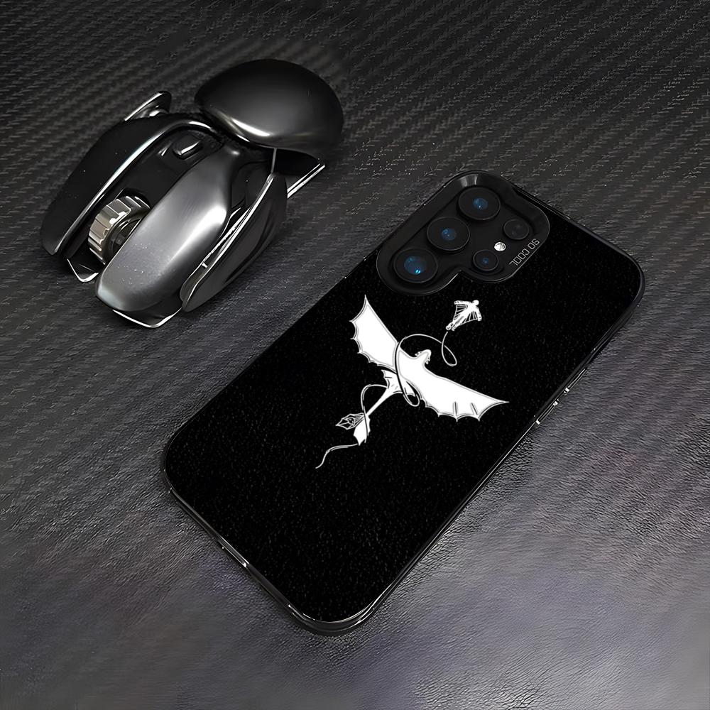 Fourth Wing Dragon Phone Case For Samsung A25 A33 5G A54 A36 A35 A56 A52 A14 Shockproof Colorful Cover
