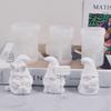 Форма для эпоксидной смолы Пасхальный гном 3D Безликий старик Форма для изготовления свечей DIY Гном Мыло ручной работы Пасхальные весенние товары для вечеринок