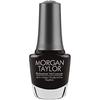 Nail Polish - MORGAN TAYLOR - Off The Grip - 15 Ml - Color Black - Durable Finish