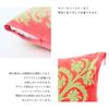 [Cathy Mum Island Style] No Hair Series 23904010 Cushion for Women, 23904010C Coral [C] Hibiscus Coral, Approximately 32cm Wide x 32cm Long