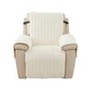 Shaggy Plush Fur Recliner Sofa Cover Lazy Boy Armchair Covers Anti Slip Soft Warm Quilted Sofa Slipcover for Living Room Decor