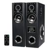 Sound Speaker Max 80W Amplifier Tower Speaker TV Active Heavy Bass Home Theater Tower Type Speaker System AUX Connection Terminal Earphone Jack Plug
