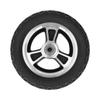 6in Wheelchair Wheel Light Sturdy Aluminum Alloy Hub Quiet Anti Skid Safe PU Solid Wheel