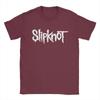 Мужская футболка Slipknot из чистого хлопка с принтом логотипа, новинка