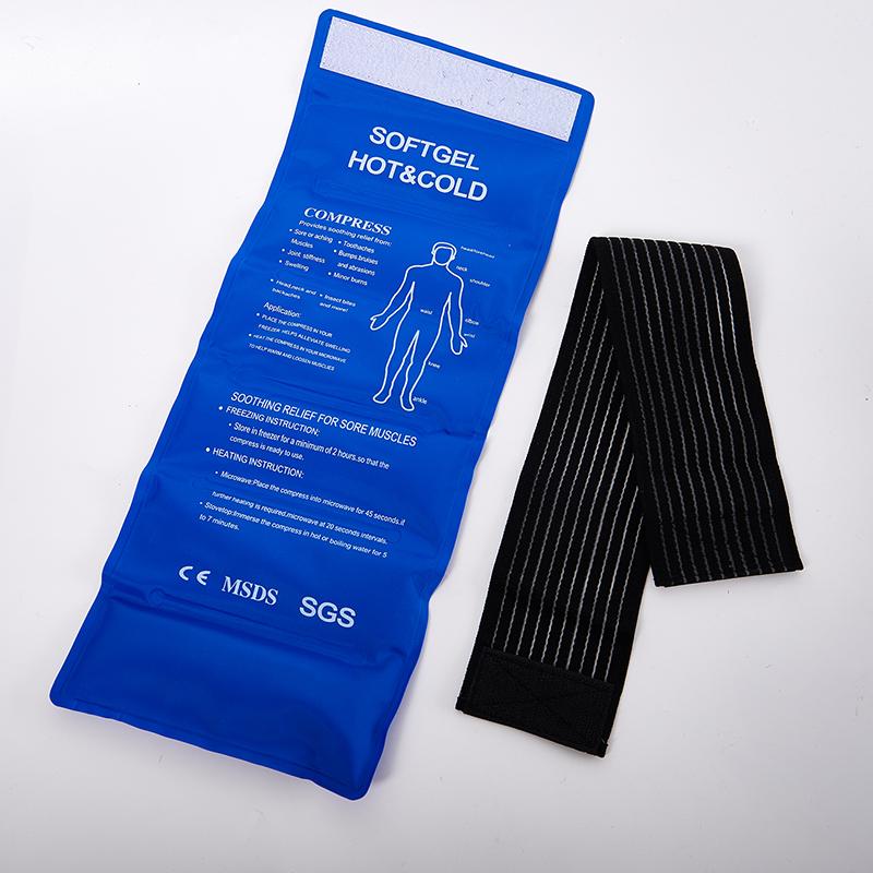 1Pcs Reusable Cold Gel Pack For First Aid Sports Muscle Pain Ice Heat Pad