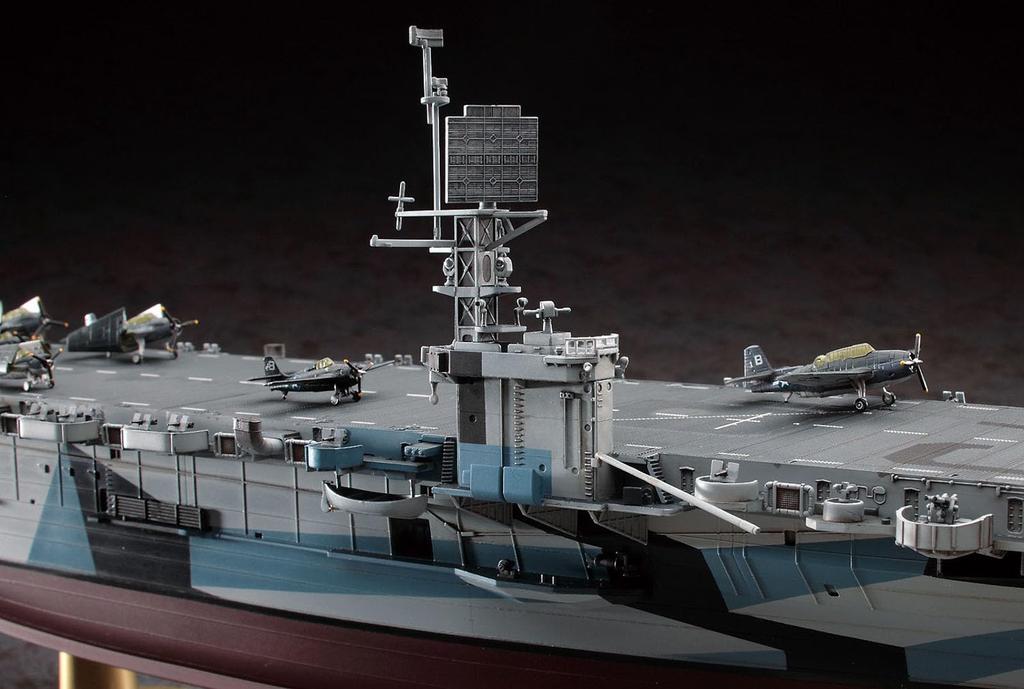 Hasegawa US Navy Escort Carrier Gambier Bay Plastic Model Kit Z27 1/350 CVE-73