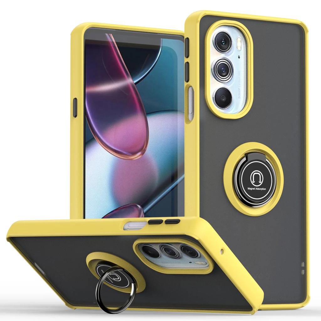 Phone Case for Motorola Moto Edge 30 Fusion Lite Neo Ultra 40 Plus G STYLUS 5G G13 G60 G51 G52 G71 G72 E13 G53 Ring Bracket