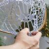 1Pc Fishing Tool Trout Catch Fishes Catching Wooden Handle Landing Net Release Net Saltwater Fly Fishing Rubber Mesh