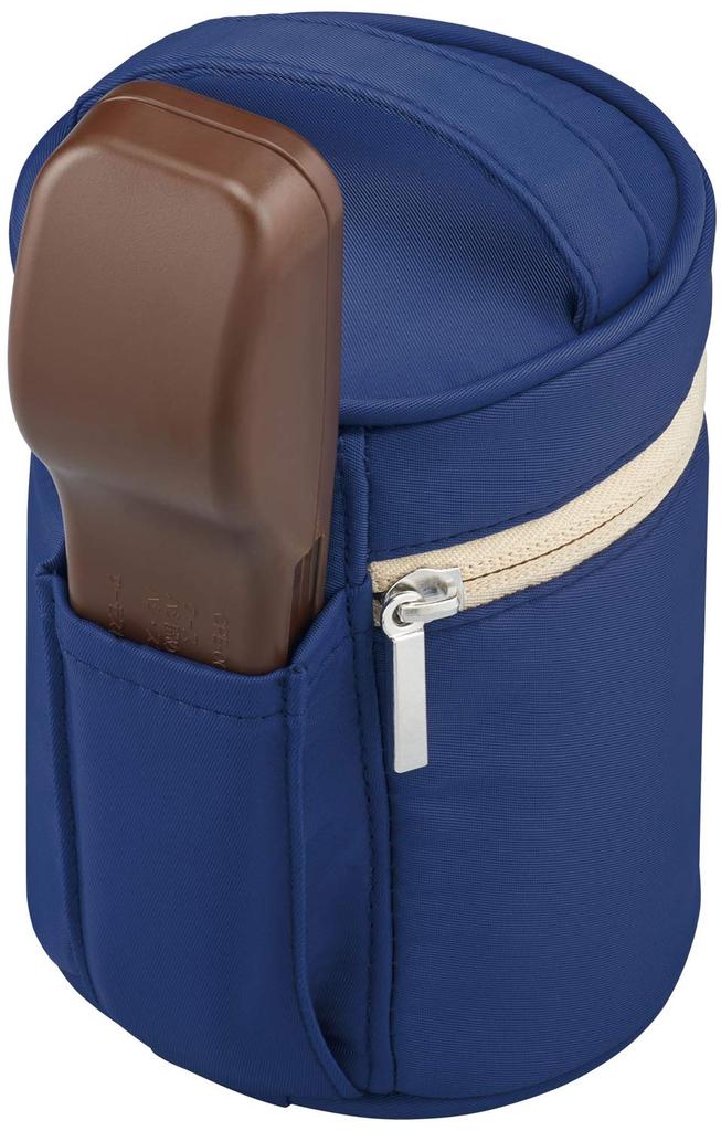 Термос для супа-супа темно-синий NVY 250~400 мл RES-001