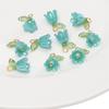 10pcs/bag Acrylic Color Lily Of The Valley Pendant DIY Bracelet Necklace Earrings Jewelry Accessories