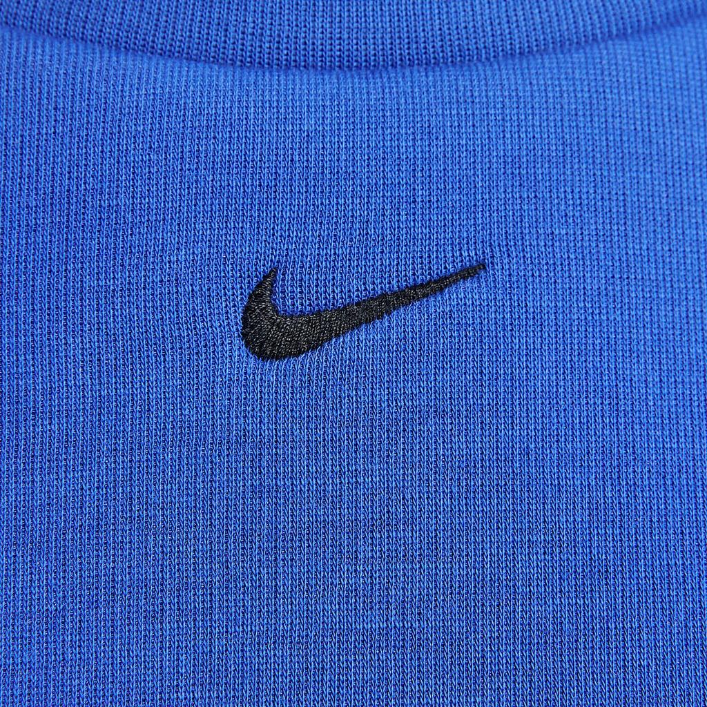 Nike Loose Fit Round Neck Comfortable Long Sleeve Sweatshirt Men Sweatshirt Royal-Blue Black HJ2939-480