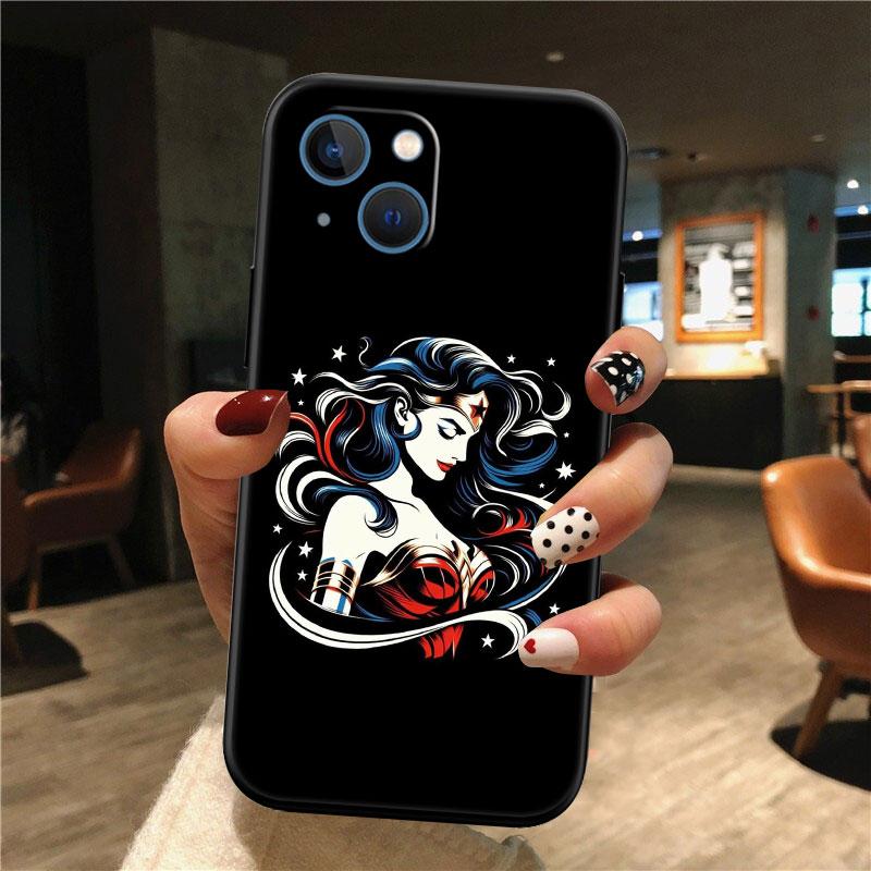 TR35 Wonder Woman New High-End Shell Phone Case for Redmi Note 10 11 12 Pro Max 10S 10C 10T 11A 11S 12S 12C