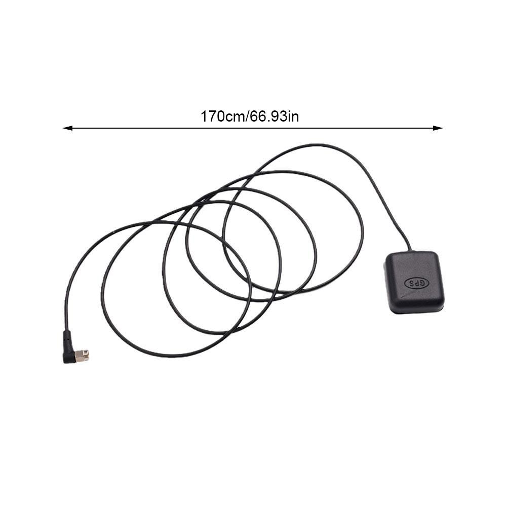 Car GPS Antenna SMA Connector 1.7 Meter Cable GPS Active Antenna Aerial Connector For Car Navigation Night Vision Camera Pl J6B6