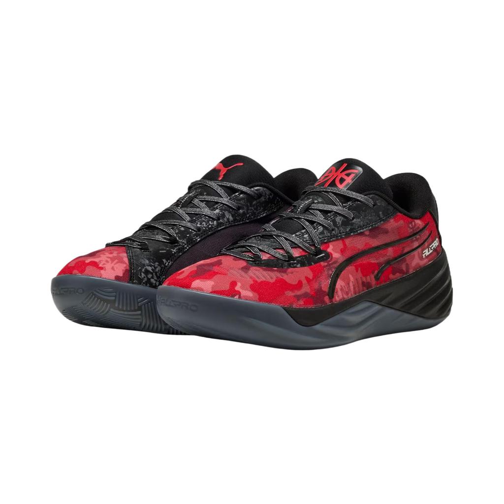 Puma All Pro Nitro Модные Универсальные Трендовые Удобные Легкие Низкие Баскетбольные Кроссовки Мужские кроссовки Красные 311357-01