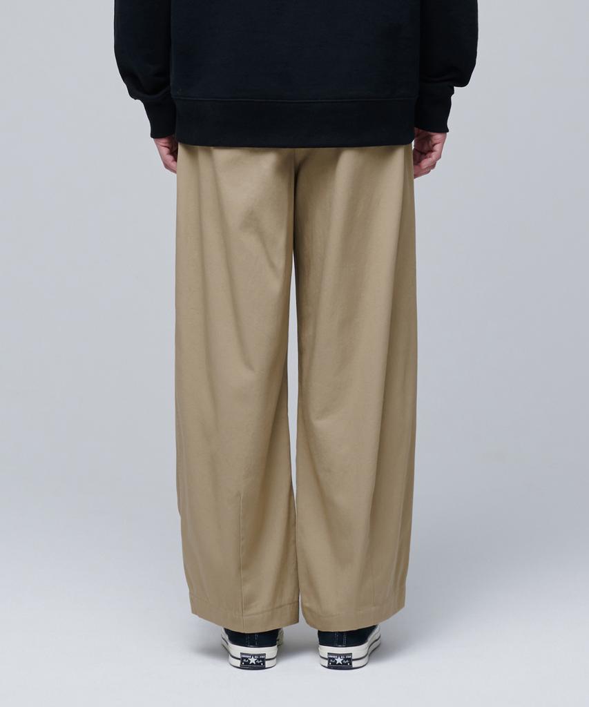 MUSINSA STANDARD Cotton Wide Balloon Pants [Beige]