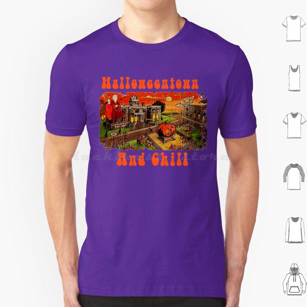 Halloweentown And Chill Fitted Scoop T Shirt Men Women Kids 6xl Halloweentown Halloweentown University Halloween Halloweentown