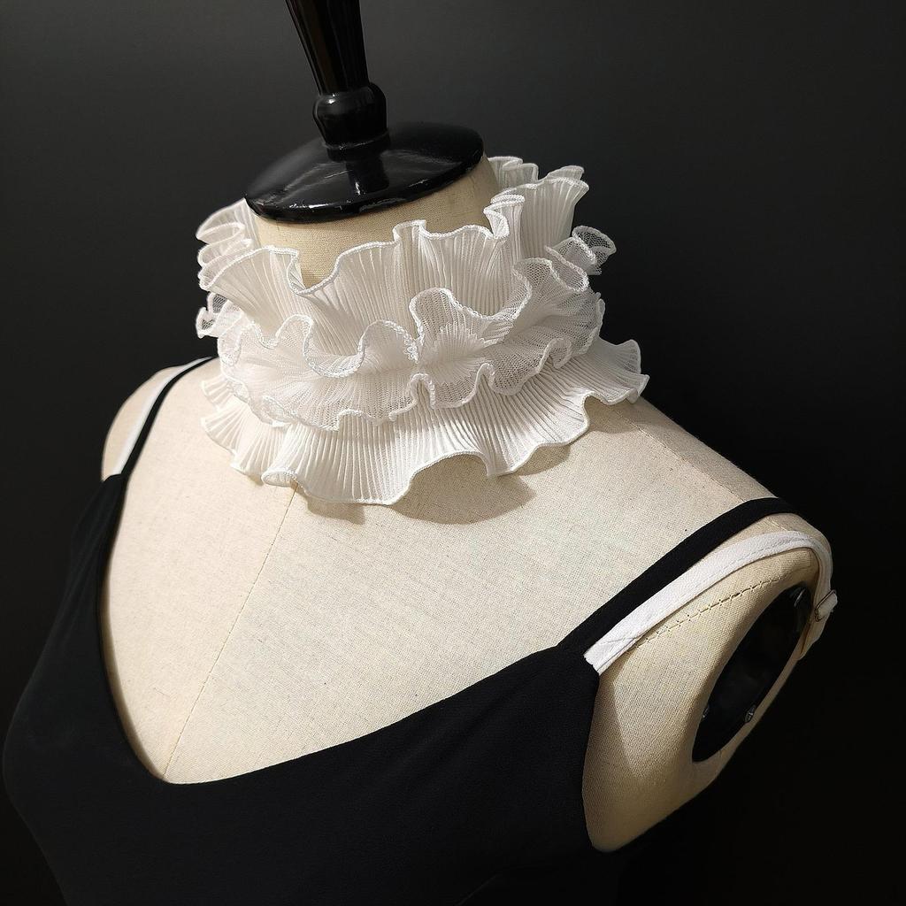 Women False Collars Sweater Cosplay Costumes Accessories for Dates Parties Lady