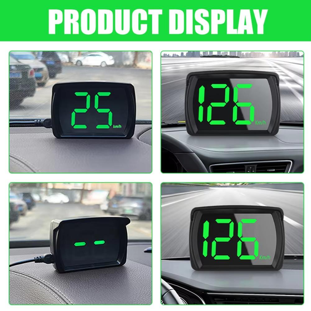 Plug&Play GPS Car Digital Speedometer Versatile Compatibility Vehicle Speed Meter Speed Meter