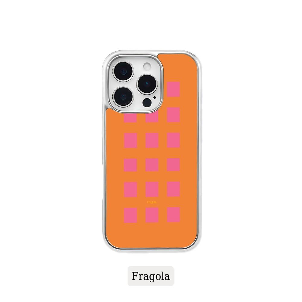 Цветной чехол-сетка Fragola для iPhone 17 16e 16 15 14 13 12 11 Pro Max X XR XSMAX 8 7 Air Plus Роскошный прозрачный мягкий чехол