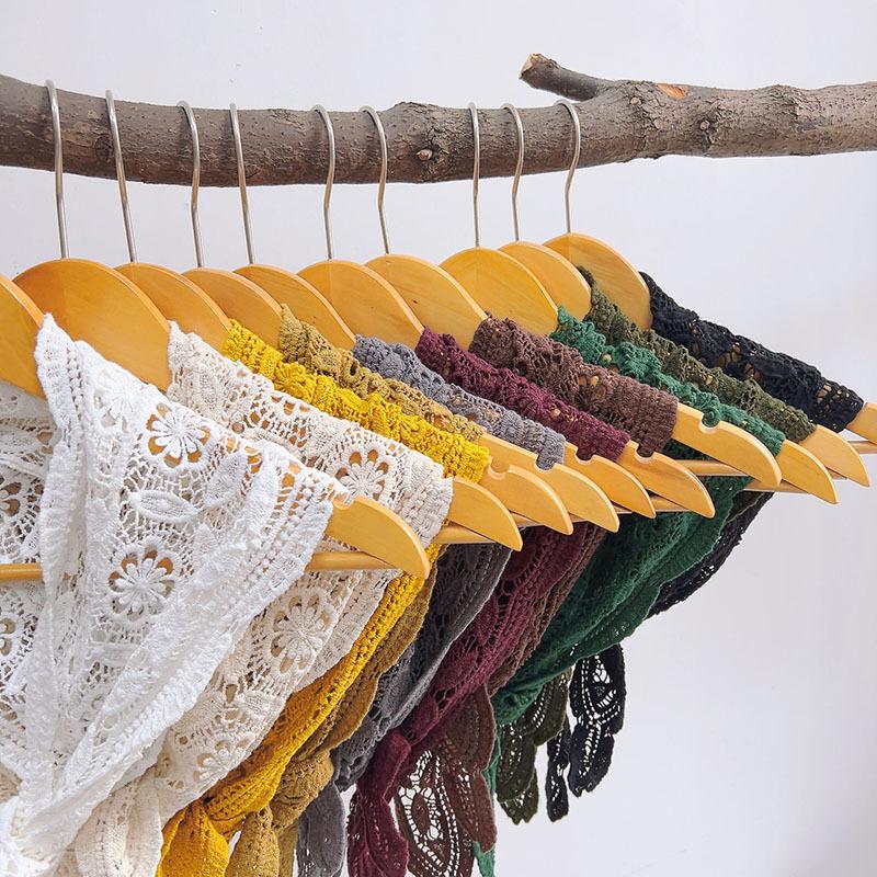 Женский Весенний и Летний Хлопковый Треугольный Шарф Сетчатый Вязаный Пляжный Бандана Платок Пашмина Шаль Платок Хиджаб