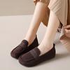 Ladies Shoes 2024 High Quality Slip On Women's Flats Outdoor Casual Flats Women Round Toe Soft Bottom Plus Size Shoes Female